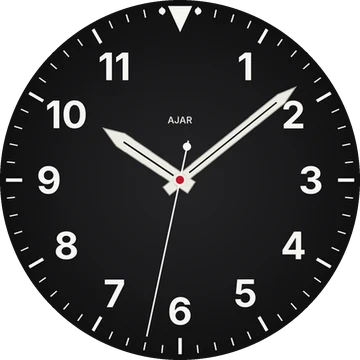 Pilot watch face